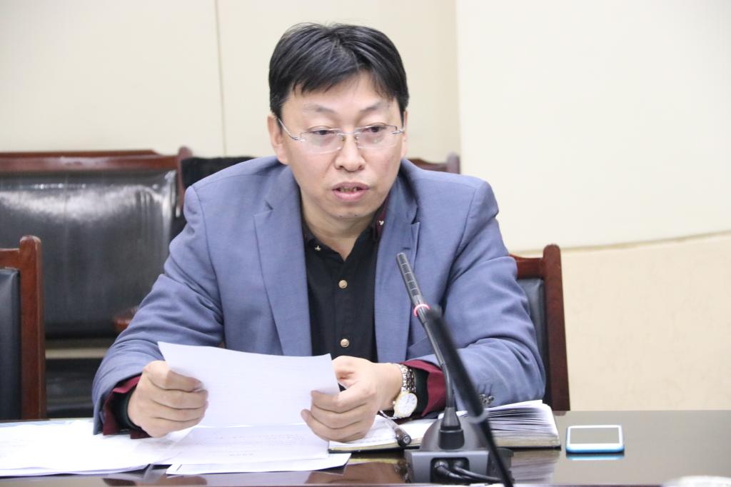 77779193永利集团院长、“1331工程”化学特色学科建设项目负责人张献明介绍经费使用情况